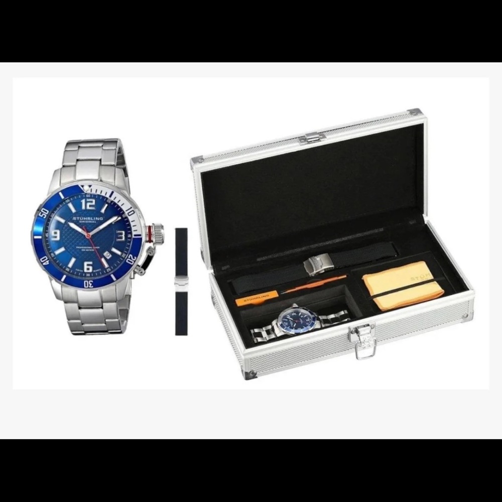 STUHRLING 676 02.SET Men's Watch Set